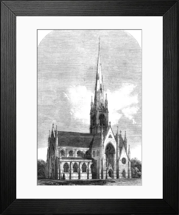 Framed Print : British Protestant church in Nice Framed Print : British Protestant church in Nice