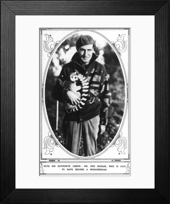 Framed Print : Rex Ingram - American film producer Framed Print : Rex Ingram - American film producer