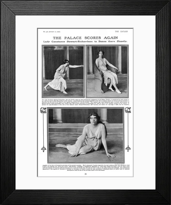 Framed Print : Lady Constance Stewart-Richardson