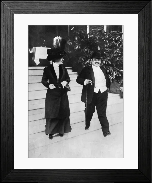 Framed Print : Prince and Princess Victor Duleep Singh at Monte Carlo Framed Print : Prince and Princess Victor Duleep Singh at Monte Carlo