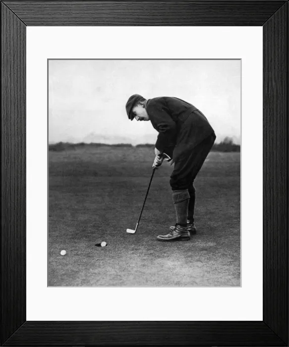 Framed Print : Prince Albert of Schleswig-Holstein at Sunningdale Golf Club Framed Print : Prince Albert of Schleswig-Holstein at Sunningdale Golf Club