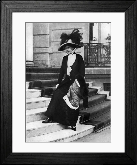 Framed Print : Madame Edvina, opera singer at Monte Carlo Framed Print : Madame Edvina, opera singer at Monte Carlo