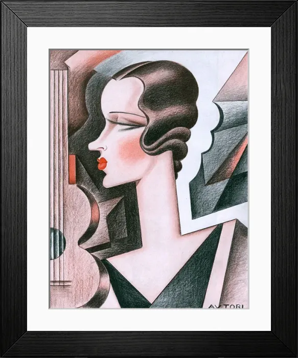 Framed Print : The Viscountess Furness by Autori