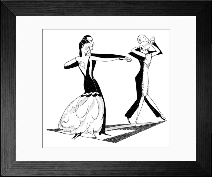 Framed Print : Tango at the Savoy by Fish Framed Print : Tango at the Savoy by Fish