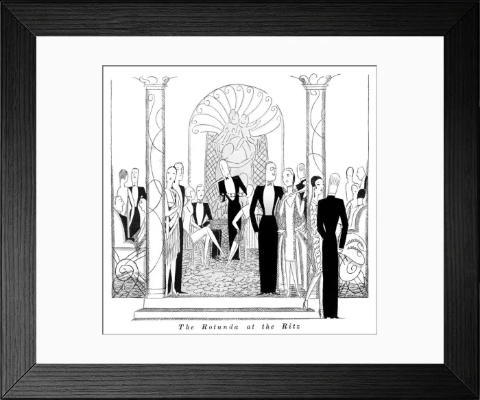 Framed Print : The Rotunda at the Ritz by Fish Framed Print : The Rotunda at the Ritz by Fish