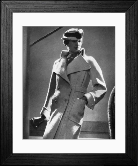 Framed Print : A steamer coat of Connemara tweed Framed Print : A steamer coat of Connemara tweed