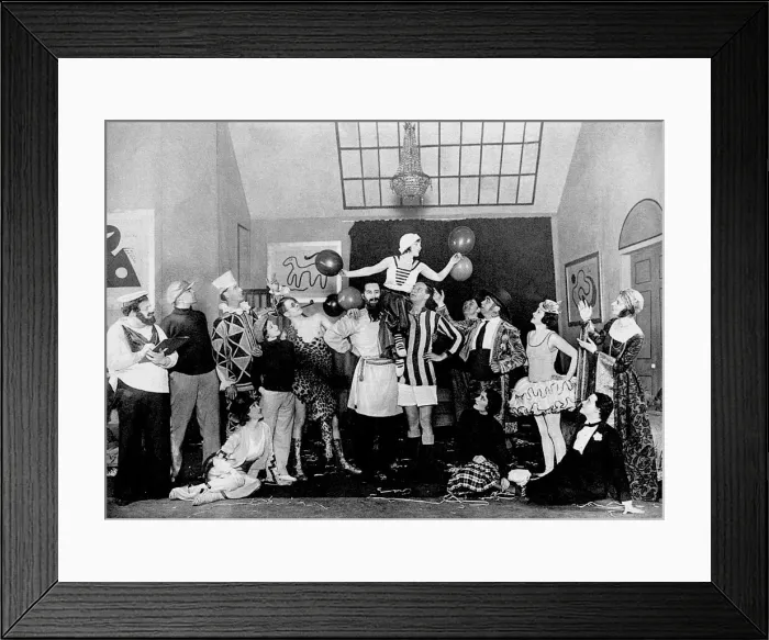 Framed Print : The Bohemians of Chelsea, scene from Tantivy Towers Framed Print : The Bohemians of Chelsea, scene from Tantivy Towers