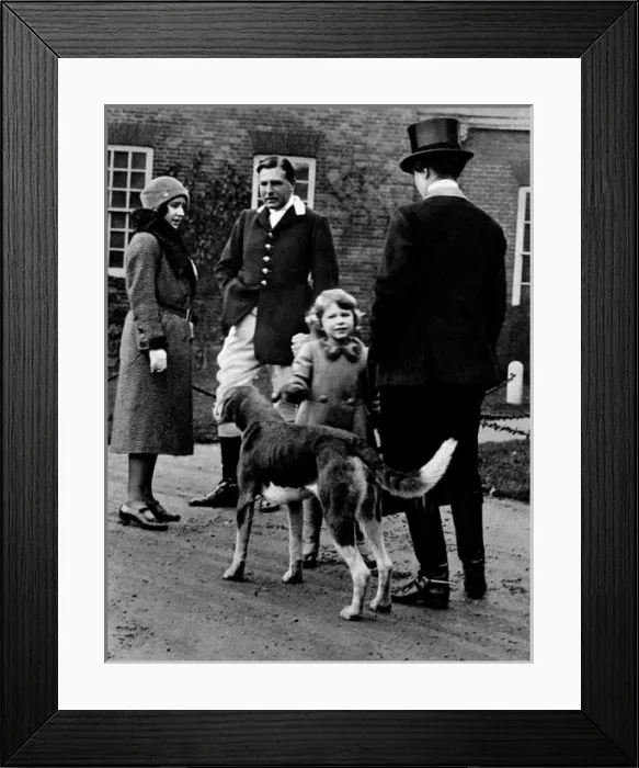 Framed Print : Princess Elizabeth as a hunting enthusiast Framed Print : Princess Elizabeth as a hunting enthusiast