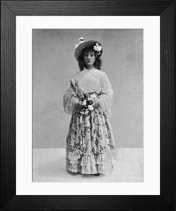 Framed Print : Dan Leno as Mother Goose Framed Print : Dan Leno as Mother Goose