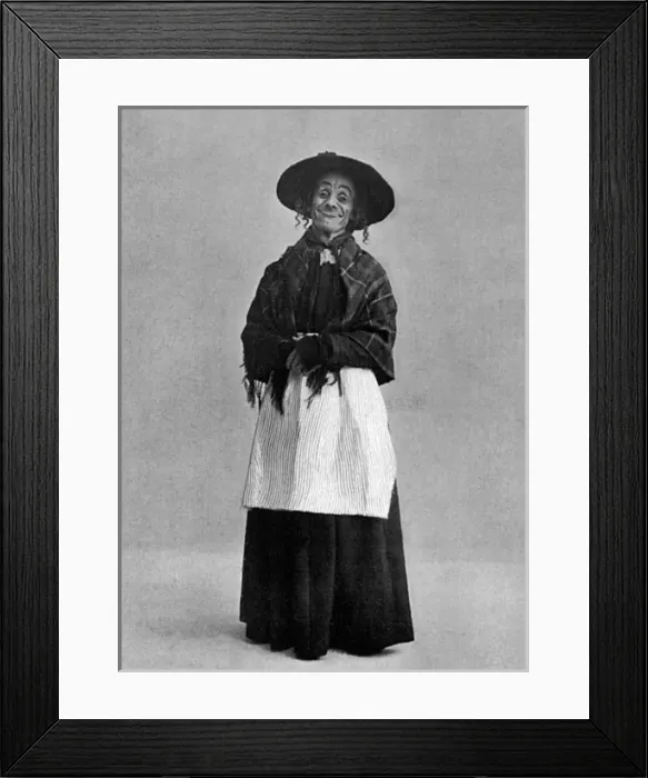Framed Print : Dan Leno as Mother Goose Framed Print : Dan Leno as Mother Goose
