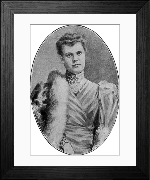 Framed Print : Alva Vanderbilt Framed Print : Alva Vanderbilt