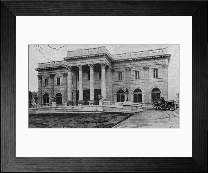 Framed Print : The Vanderbilts house in Newport Framed Print : The Vanderbilts house in Newport