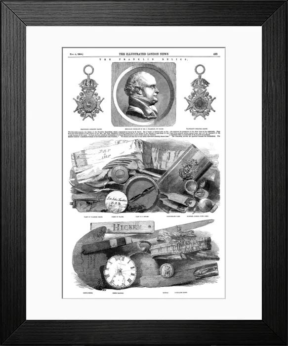 Framed Print : The Franklin Relics Framed Print : The Franklin Relics