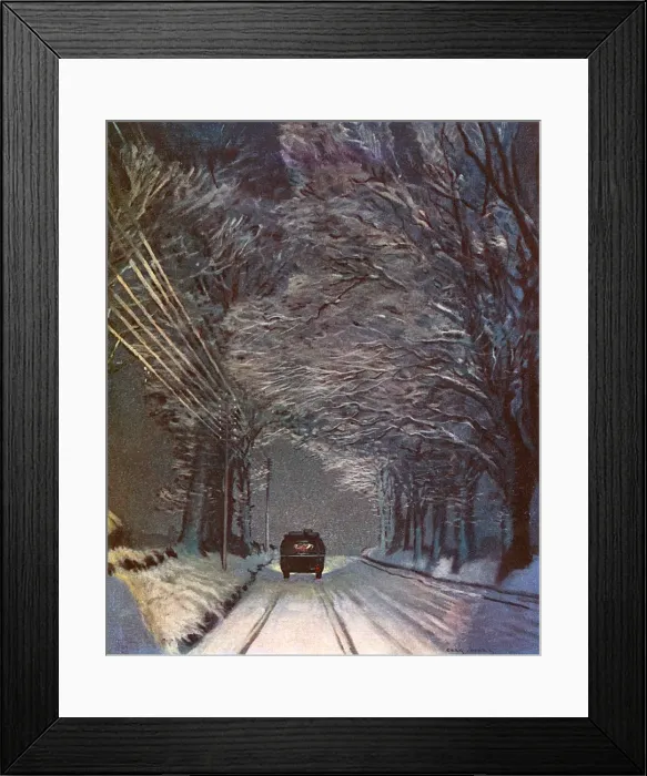 Framed Print : Homewards - for Christmas by Charles Pears Framed Print : Homewards - for Christmas by Charles Pears