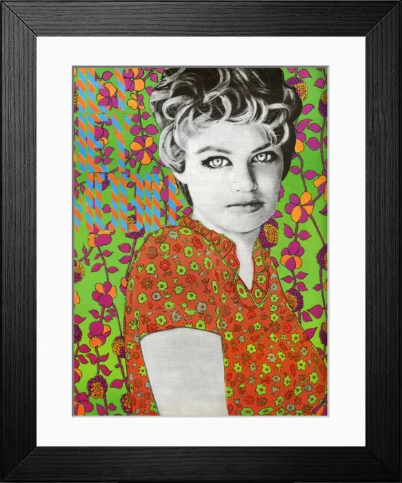 Framed Print : Hey Hey Mobile by Ian Dury, 1965