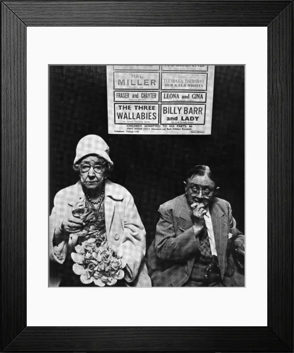 Framed Print : Flo Hastings and Wee Georgie Wood Framed Print : Flo Hastings and Wee Georgie Wood