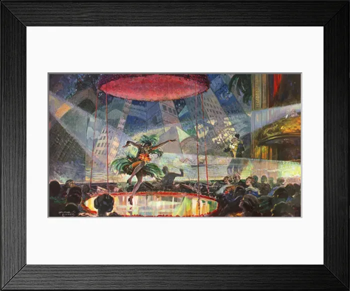 Framed Print : Josephine Baker at the Folies Bergere Framed Print : Josephine Baker at the Folies Bergere