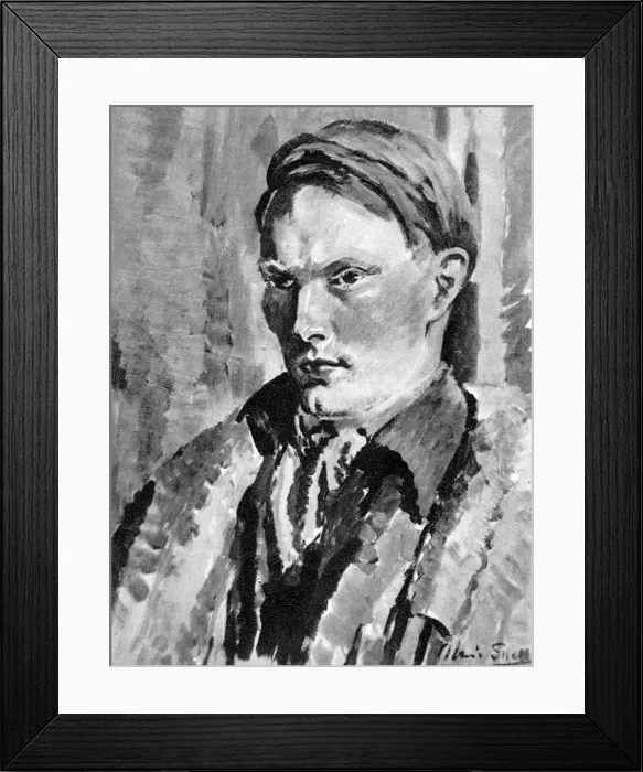 Framed Print : Hubert Raymond Allen (Dizzy)