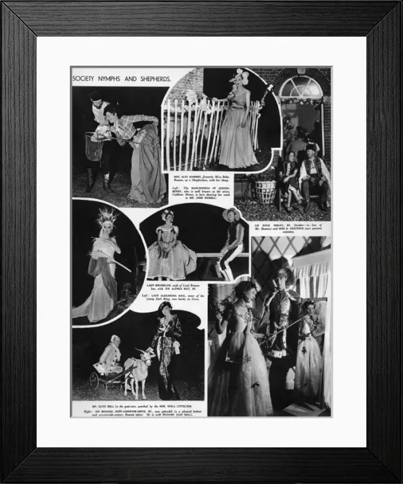 Framed Print : Fete Champetre at Ashcombe House Framed Print : Fete Champetre at Ashcombe House