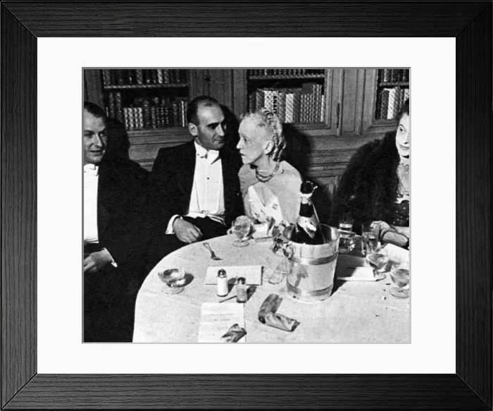 Framed Print : Lady Mendl at her circus party at Versailles Framed Print : Lady Mendl at her circus party at Versailles