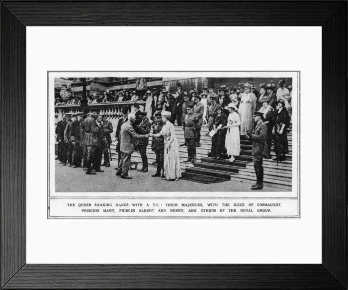 Framed Print : The garden party to V. C.s at Buckingham Palace Framed Print : The garden party to V. C.s at Buckingham Palace