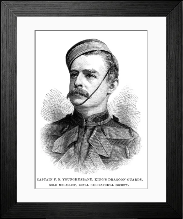 Framed Print : Captain F. E. Younghusband Framed Print : Captain F. E. Younghusband
