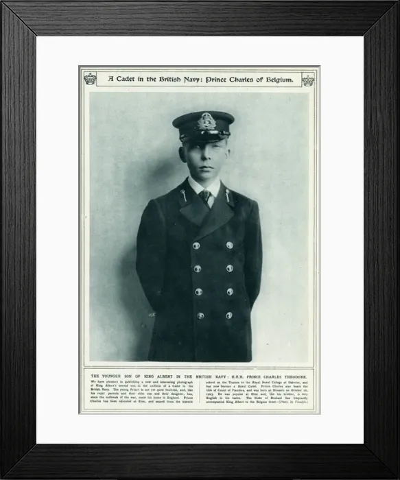 Framed Print : Prince Charles, Count of Flanders, Prince of Belgium Framed Print : Prince Charles, Count of Flanders, Prince of Belgium