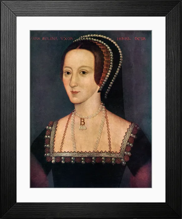 Framed Print : Anne Boleyn Framed Print : Anne Boleyn