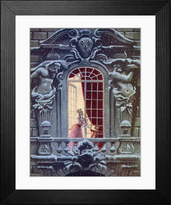 Framed Print : Ancien Regime by Rex Whistler Framed Print : Ancien Regime by Rex Whistler