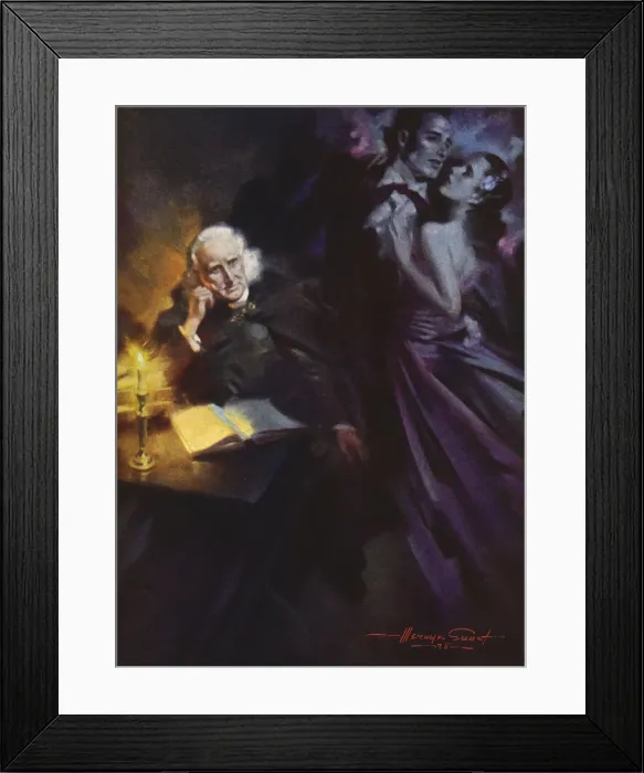 Framed Print : The Abbe Liszt by Mervyn Suart Framed Print : The Abbe Liszt by Mervyn Suart