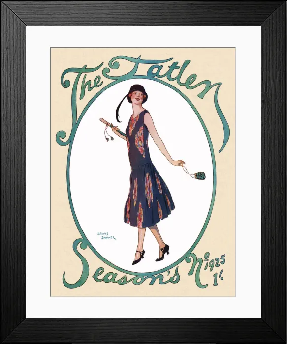 Framed Print : The Tatler - Seasons Number 1925 Framed Print : The Tatler - Seasons Number 1925