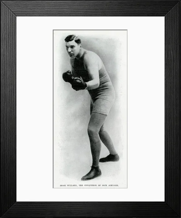 Framed Print : Jess Willard Framed Print : Jess Willard
