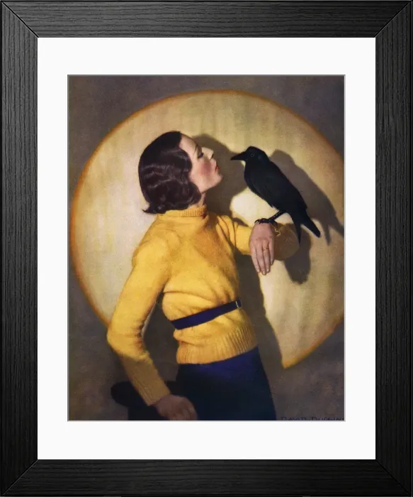 Framed Print : Quoth the Raven Never More by David Duggin Framed Print : Quoth the Raven Never More by David Duggin