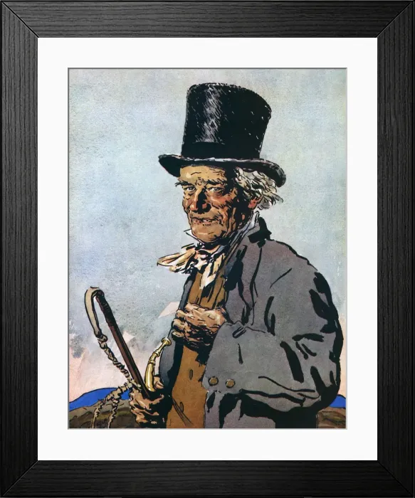 Framed Print : D Ye Ken John Peel in his Coat so Grey by Joseph Simpson Framed Print : D Ye Ken John Peel in his Coat so Grey by Joseph Simpson