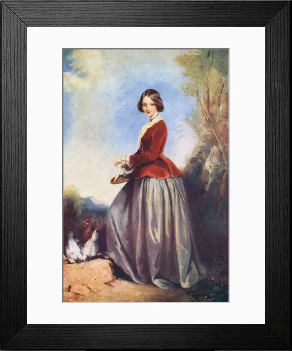 Framed Print : Lady Dorothy Nevill by Richard Buckner Framed Print : Lady Dorothy Nevill by Richard Buckner