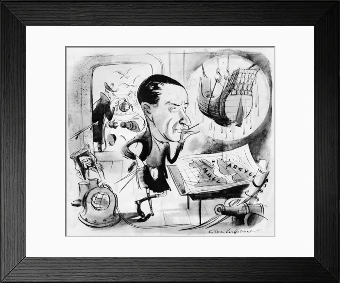 Framed Print : 11th Duke of Argyll by Glan Williams Framed Print : 11th Duke of Argyll by Glan Williams