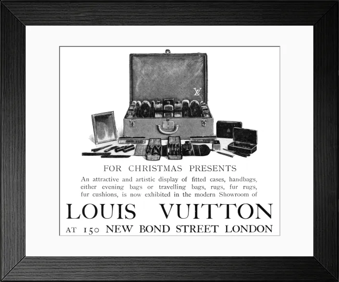 Framed Print : Louis Vuitton advertisment Framed Print : Louis Vuitton advertisment