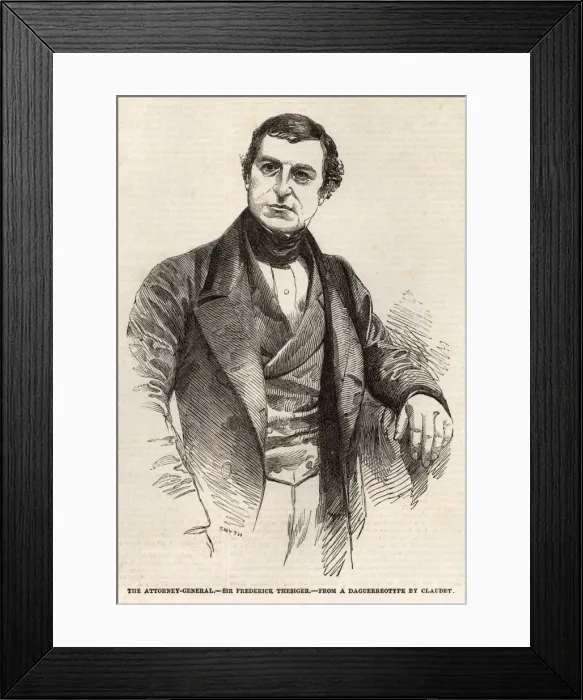 Framed Print : Sir Frederick Thesiger