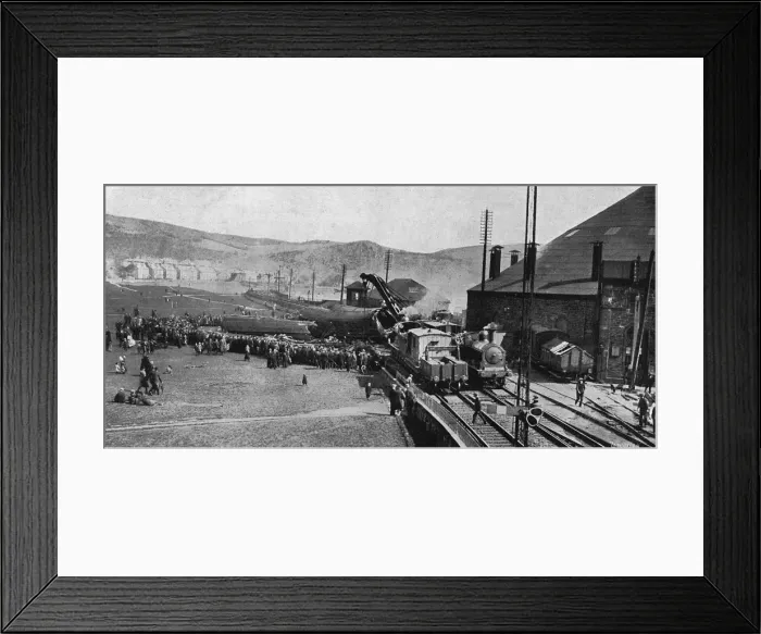 Framed Print : Wreckage of the Flying Scotsman Framed Print : Wreckage of the Flying Scotsman