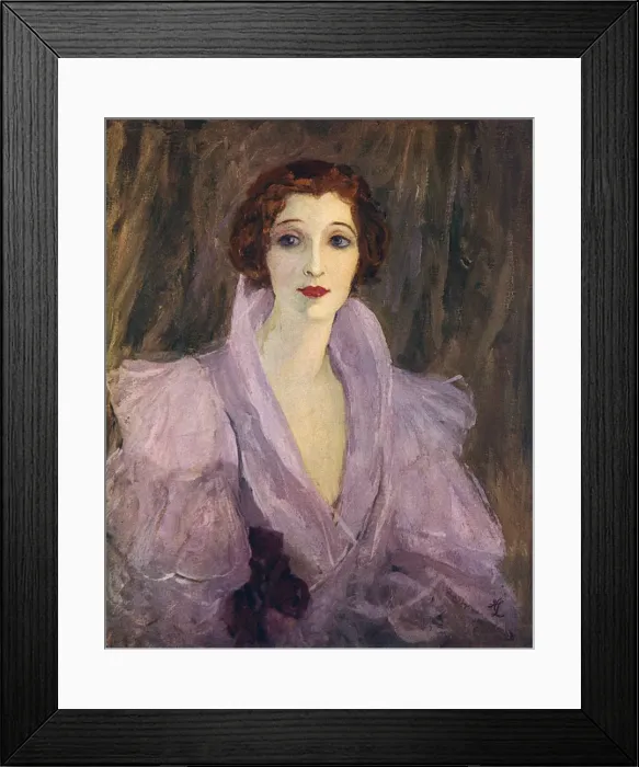 Framed Print : Lady Lavery - A Self-Portrait Framed Print : Lady Lavery - A Self-Portrait
