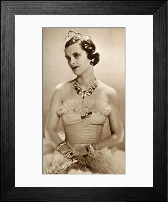 Framed Print : Mrs Charles Sweeny