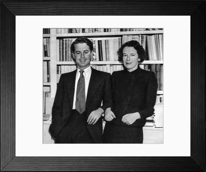 Framed Print : Mr. Heywood Hill and Lady Anne Gathorne-Hardy Framed Print : Mr. Heywood Hill and Lady Anne Gathorne-Hardy