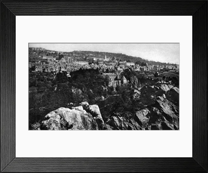Framed Print : Mortain in Normandy, France Framed Print : Mortain in Normandy, France