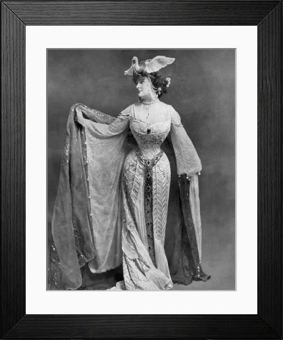Framed Print : Daisy, Countess of Warwick at Mrs Adairs Fancy Dress Ball