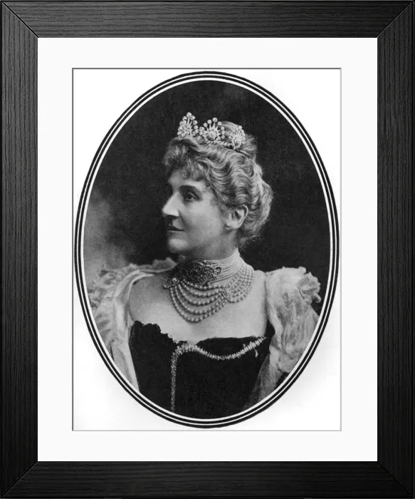 Framed Print : Mrs Adair, formerly American heiress Cornelia Wadsworth Framed Print : Mrs Adair, formerly American heiress Cornelia Wadsworth