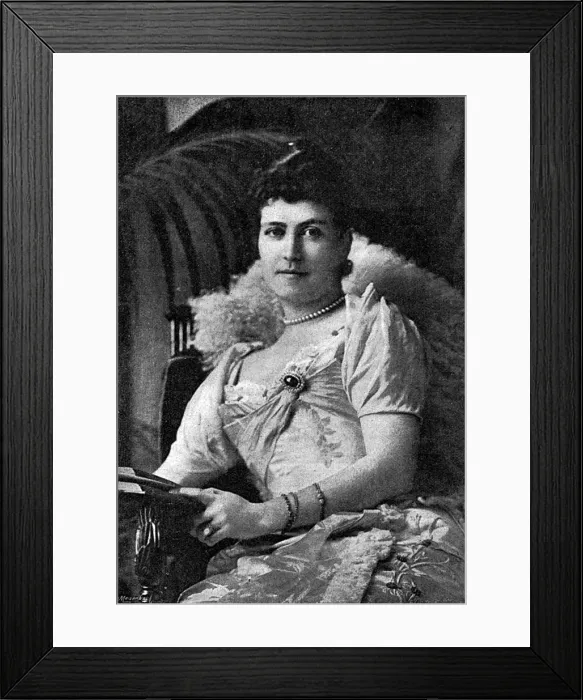 Framed Print : Lilian, Duchess of Marlborough Framed Print : Lilian, Duchess of Marlborough