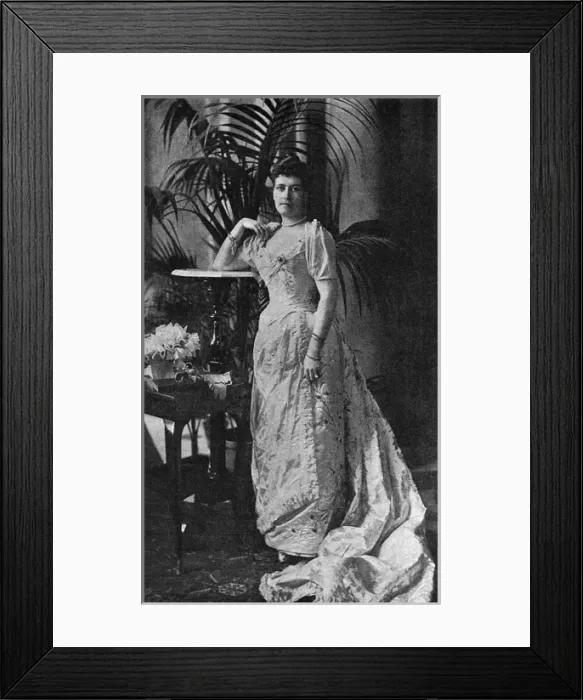 Framed Print : Lilian, Duchess of Marlborough Framed Print : Lilian, Duchess of Marlborough
