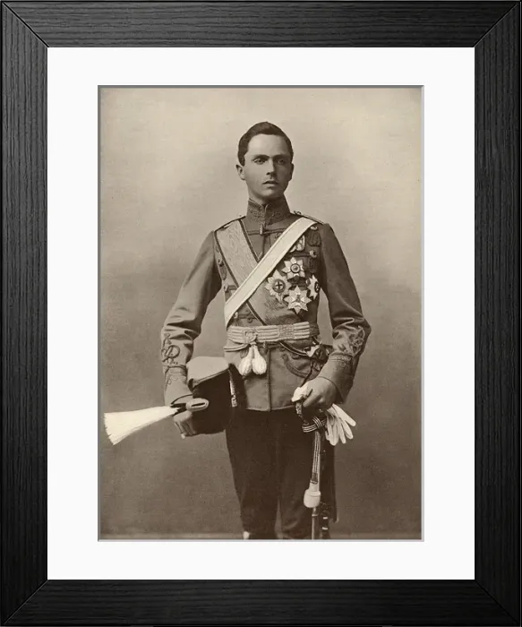 Framed Print : Charles, Duke of Saxe-Coburg Framed Print : Charles, Duke of Saxe-Coburg