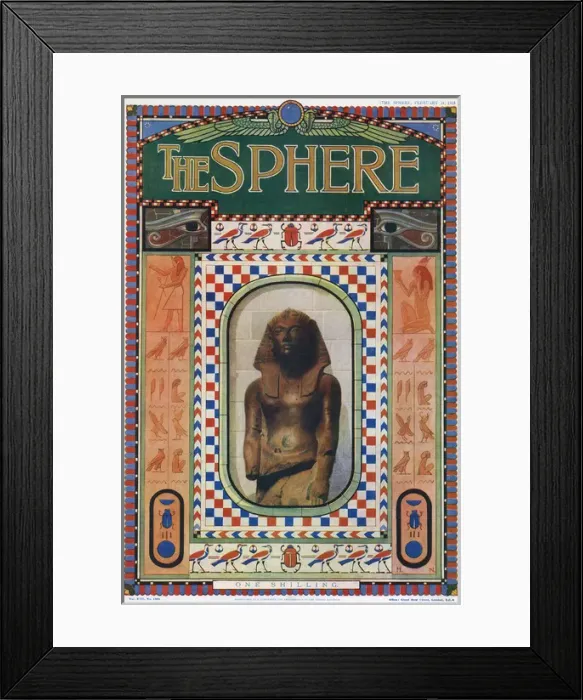 Framed Print : The Sphere, Special Egypt Tutankhamen issue, 1923 Framed Print : The Sphere, Special Egypt Tutankhamen issue, 1923