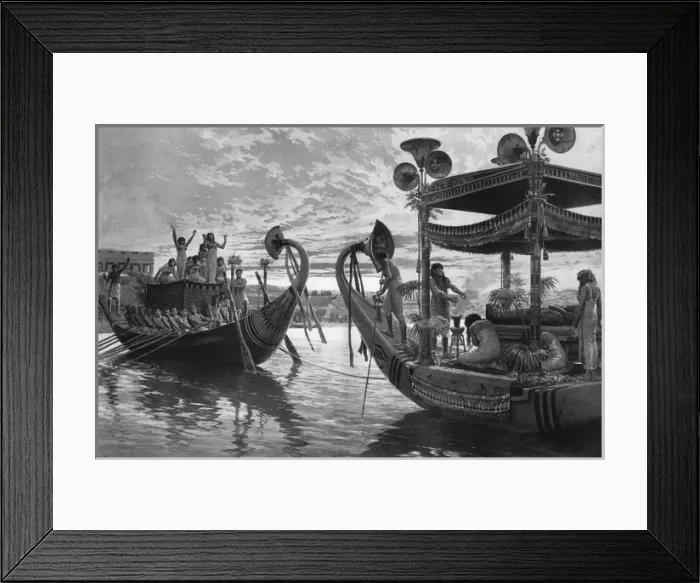 Framed Print : From Palace to Tomb, Ancient Egypt Reconstruction by Matania Framed Print : From Palace to Tomb, Ancient Egypt Reconstruction by Matania